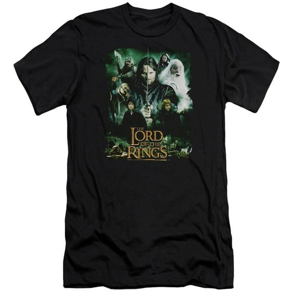 Lord Of The Rings - Hero Group - Premium Slim Fit Short Sleeve Shirt - X-Large