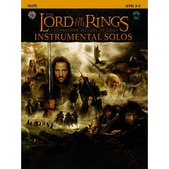 Lord Of The Rings Instrumental Solos : Flute: Level 2-3