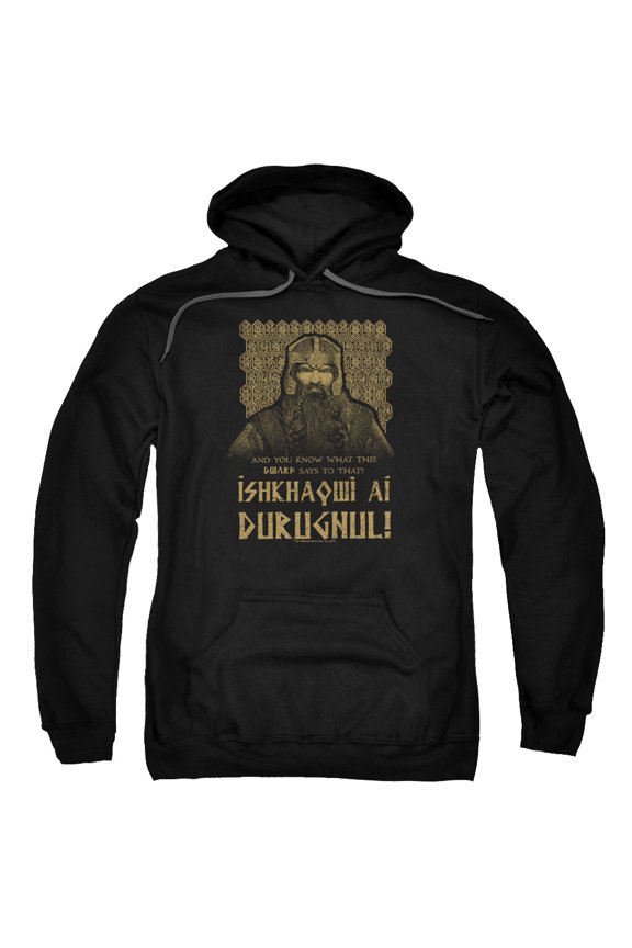 Lord Of The Rings - Ishkhaqwi Durugnul - Pull-Over Hoodie - XXXX-Large