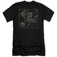 thumbnail image 1 of Lord Of The Rings Map Of Me Mens Premium Slim Fit Shirt, 1 of 2