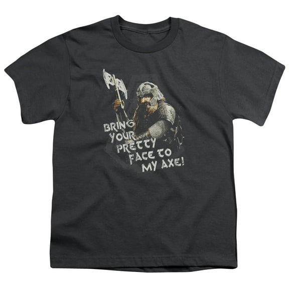 Lord Of The Rings Men's  Pretty Face T-shirt Grey