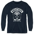 thumbnail image 1 of Lord Of The Rings Minas Tirith Kids Long Sleeve T Shirt (Medium) for Youth Boys and Girls, Navy, 1 of 4