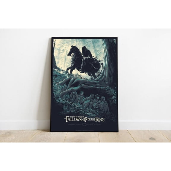 Lord Of The Rings Poster, Modern Art Print, LOTR Travel Poster