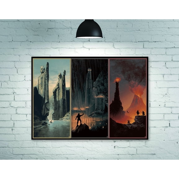 Lord Of The Rings Posters, Wall Decoration, Home Decoration Art Poster