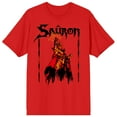 thumbnail image 1 of Lord Of The Rings Sauron Adult Red Crew Neck Short Sleeve T-shirt-3XL, 1 of 5
