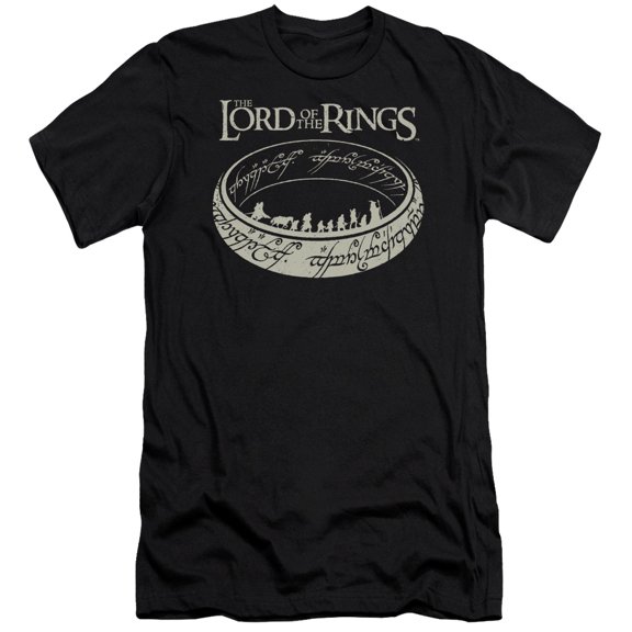 Lord of the Rings The Journey S/S Adult 30/1 T-Shirt Black