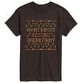 thumbnail image 1 of Lord Of The Rings - What About Second Breakfast - Men's Short Sleeve Graphic T-Shirt, 1 of 3