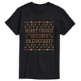 thumbnail image 1 of Lord Of The Rings - What About Second Breakfast - Men's Short Sleeve Graphic T-Shirt, 1 of 4