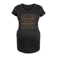 thumbnail image 1 of Lord Of The Rings - What About Second Breakfast - Women's Maternity Scoop Neck Graphic T-Shirt, 1 of 4