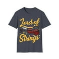 thumbnail image 1 of Lord Of The Strings Violin Music Lover Funny Gift Unisex Softstyle T-Shirt, 1 of 4