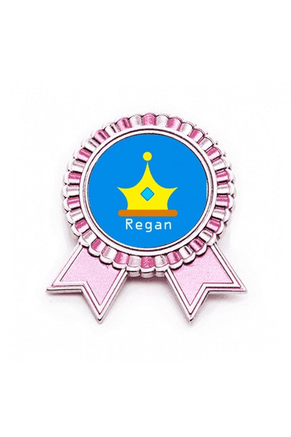 Lord Regan Nobility Dynasty Stephanie Badge Brooch Pin Pink Winner Award Medal