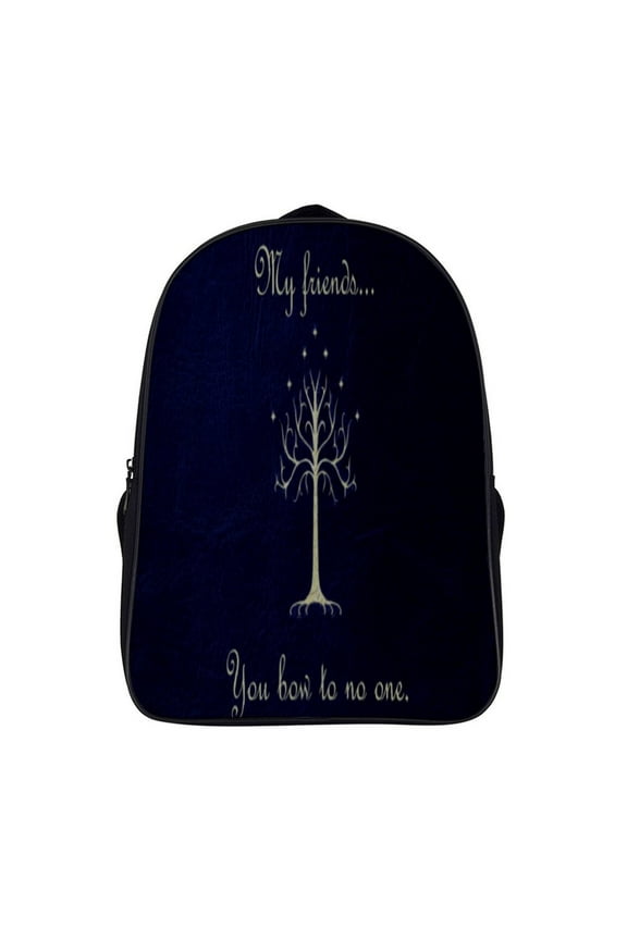 The Lord of the Rings Backpack Parents 16 inch Black Darkness The Return of The King,Backpacks for Adult Unisex,Gifts Men and Women Camping Hiking-Besetuui