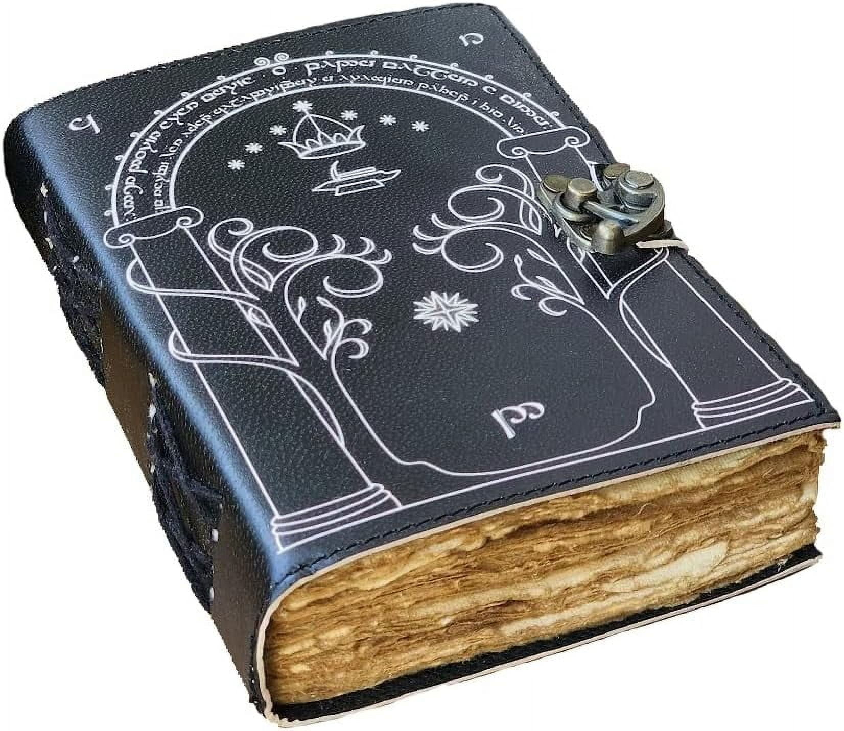 Lord Of The Rings Book Gifts Jrr Tolkien Set Decor Hardcover Books Hobbit Merch Bookends Gift Lotr Ring Journal Leather Bound Merchandise Illustrated Edition Notebook