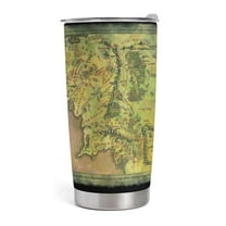 The Lord of the Rings Conquest With Straw Travel Mug Insulated 20oz Earth Middle,Tween Travel Mug Designs Graduation Gifts Precious Moments Each,Besetuui
