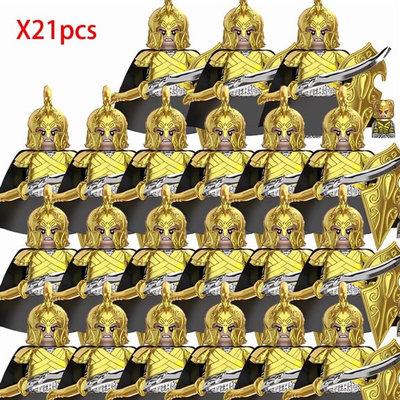 Lord Rings Elves Orcs Army Dwarf Rohan Mini Action Toy Figures Building Blocks Assembly Toys for Kids Birthday Gift