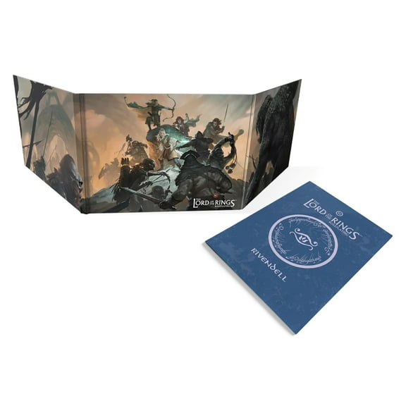 The Lord Of The Rings: RPG 5E - Loremaster's Screen & Rivendell Compendium - RPG Accessory, LOTR Roleplaying Game, Gamemaster Tool, New Information & Map, Adventure Through Middle Earth