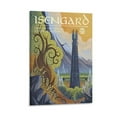 thumbnail image 1 of Lord of The Rings Retro Travel Isengard Home Decor Poster Wall Art Hanging Picture Print Bedroom Decorative Painting Posters Room Aesthetic 12x18inch(30x45cm), 1 of 6