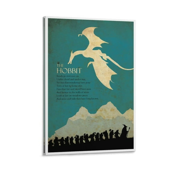 Lord of The Rings Vintage Art Travel Poster (21) Posters Wall Art Painting Canvas Gift Living Room Prints Bedroom Decor Poster Artworks 24x36inch(60x90cm)
