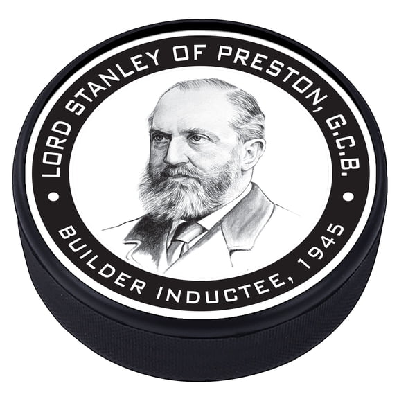 Lord Stanley of Preston NHL Hall of Fame Collection Puck