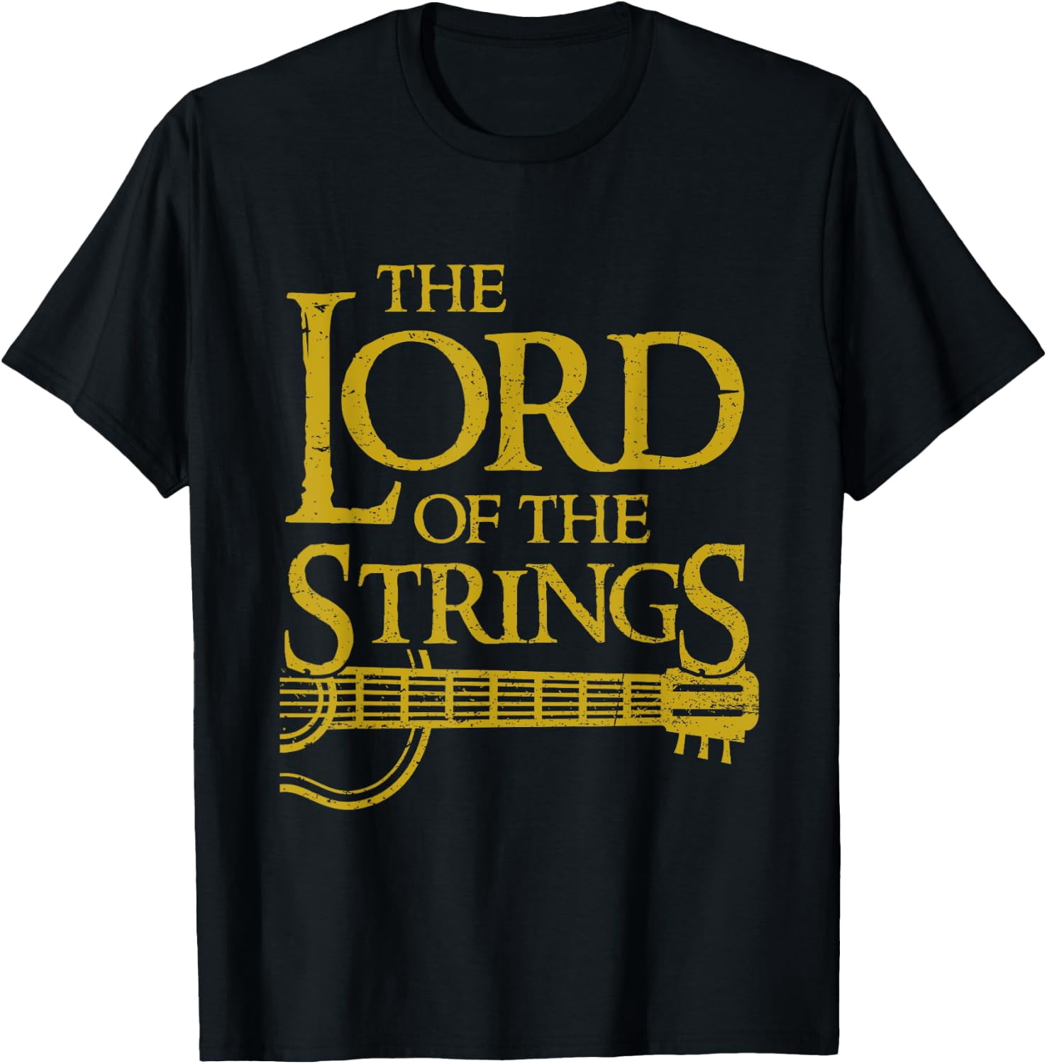 Muisic Instruments Lord Strings Music Instrument Guitar Player Guitarist T-Shirt - Walmart.com