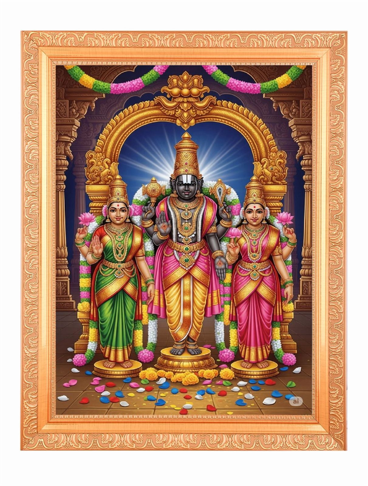 Original Venkateswara Swamy Photo Frame
