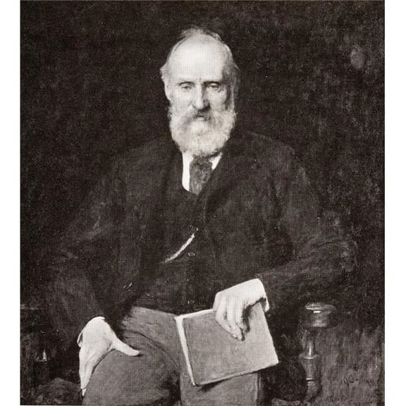 Lord William Thomson Kelvin 1824-1907 British Physicist & Mathematician Photograph From The Bookmasterpieces of Orch Poster Print - Large - 28 x 32
