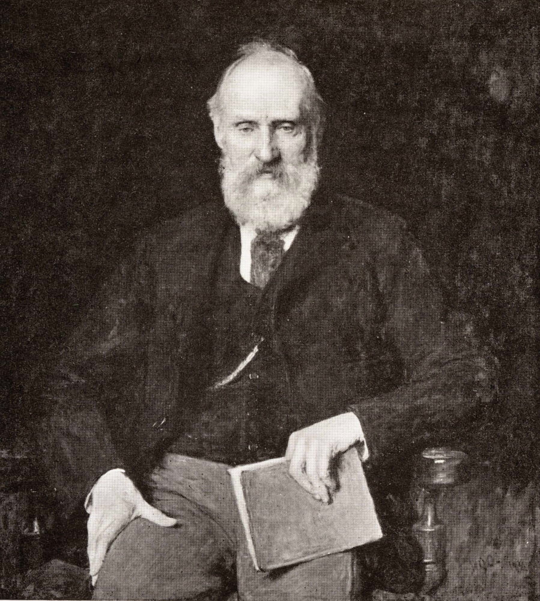 Lord William Thomson Kelvin1824-1907 British Physicist And Mathematician Photograph From The Bookmasterpieces Of Orchardson Canvas Art - Ken Welsh Design Pics (14 x 16)
