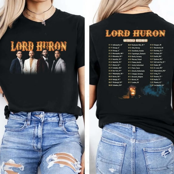 Lord huron Tour 2025 tee, Lord huron merch shirt Lord huron tee Lord huron poster Lord huron shirt