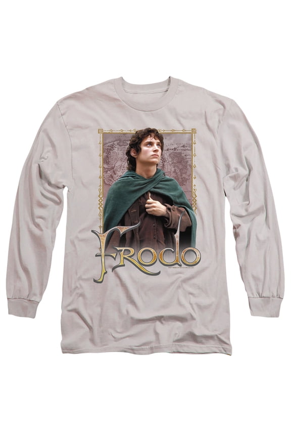Lord of The Rings Frodo Unisex Adult Long-Sleeve T Shirt,Frodo, Medium