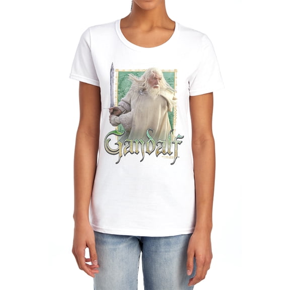 Lord of The Rings Gandalf Women's T Shirt,Gandalf, 2X-Large