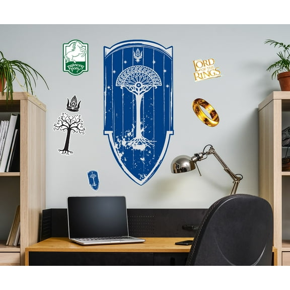 Lord of The Rings Gondor Movable Vinyl DIY Wall Art Stickers Set - Walls, Windows, Doors
