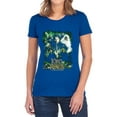 thumbnail image 1 of Lord of The Rings Hero Group Women's T Shirt, Royal, X-Large, 1 of 6