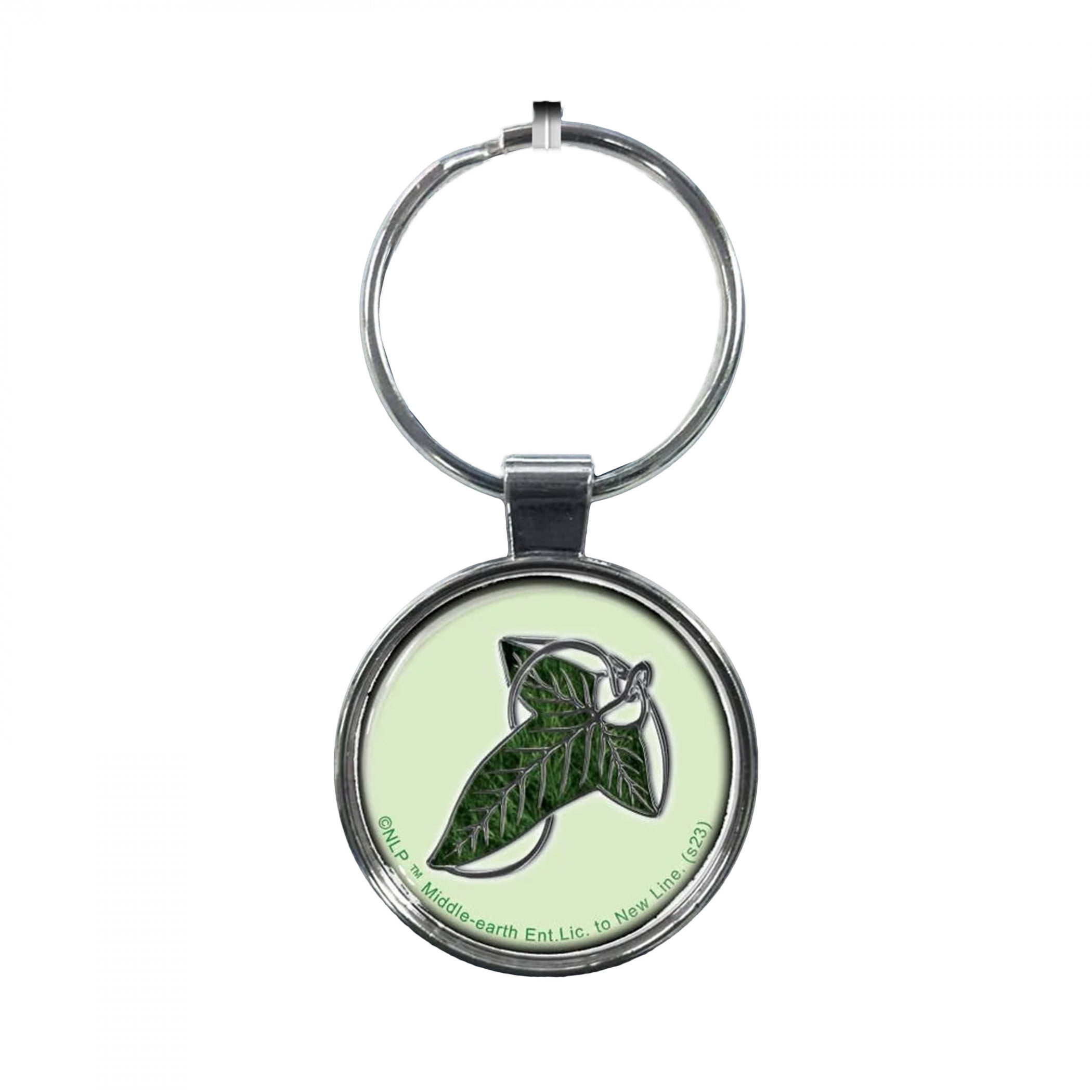 Lord of The Rings Leaf of Lorien Keychain - Walmart.com