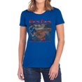 thumbnail image 1 of Lord of The Rings Power Corrupts Women's T Shirt, Royal, Medium, 1 of 6
