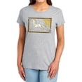 thumbnail image 1 of Lord of The Rings Rohan Banner Women's T Shirt, Athletic Heather, Large, 1 of 6