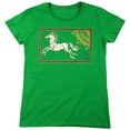 thumbnail image 1 of Lord of The Rings Rohan Banner Women's T Shirt, Kelly Green, 2X-Large, 1 of 6