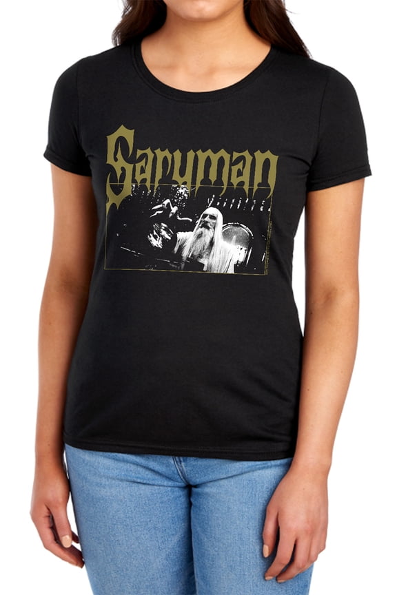 Lord of The Rings Saruman Women's T Shirt,Saruman, X-Large
