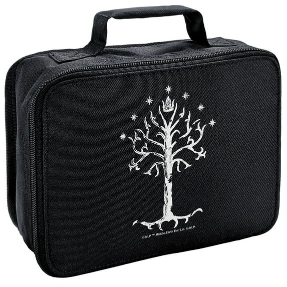 Lord of The Rings Tree Of Gondor Insulated Soft Sided Lunch Box - Reusable Lunch Bag For School Office Work, BPA Free