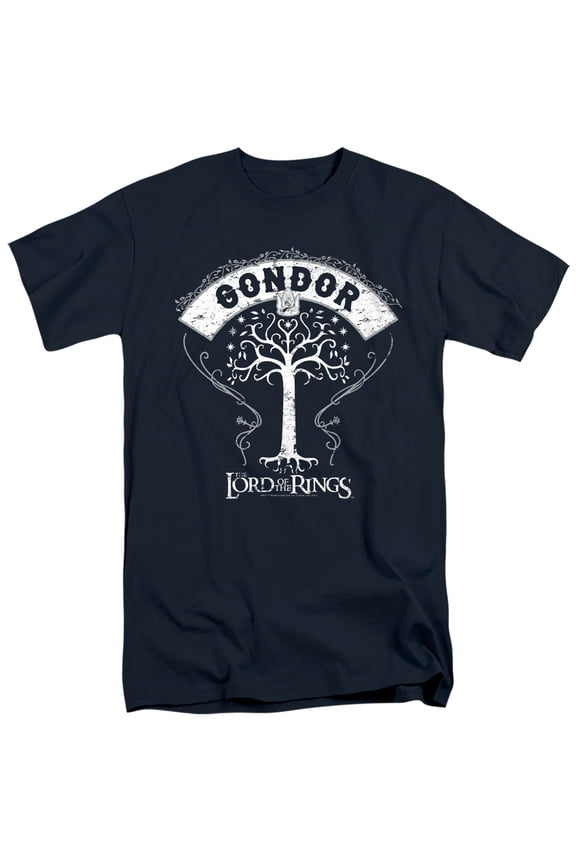 Lord of The Rings Tree of Gondor Unisex Adult Tall T Shirt,Tree of Gondor, 2X-Large