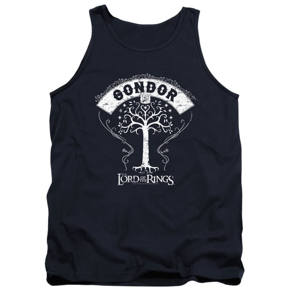 Lord of The Rings Tree of Gondor Unisex Adult Tank Top,Tree of Gondor, Large