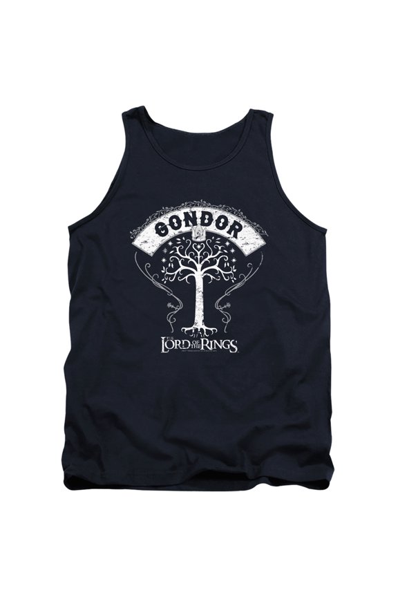 Lord of The Rings Tree of Gondor Unisex Adult Tank Top,Tree of Gondor, Large