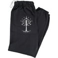 thumbnail image 1 of Lord of The Rings Tree of Gondor Unisex Jogger Sweatpants for Men and Women, Black, Medium, 1 of 1