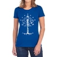 thumbnail image 1 of Lord of The Rings Tree of Gondor Women's T Shirt, Royal, Large, 1 of 6