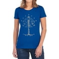 thumbnail image 1 of Lord of The Rings Tree of Gondor Women's T Shirt, Royal, X-Large, 1 of 6