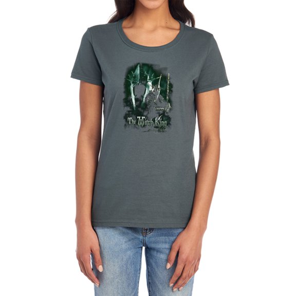 Lord of The Rings Witch King Women's T Shirt, Charcoal, Large
