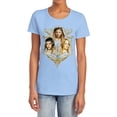 thumbnail image 1 of Lord of The Rings Women of Middle Earth Women's T Shirt, Light Blue, 2X-Large, 1 of 6