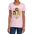 thumbnail image 1 of Lord of The Rings Women of Middle Earth Women's T Shirt, Pink, X-Large, 1 of 6