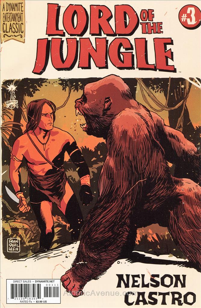 Lord of the Jungle #3C VF ; Dynamite Comic Book - Walmart.com