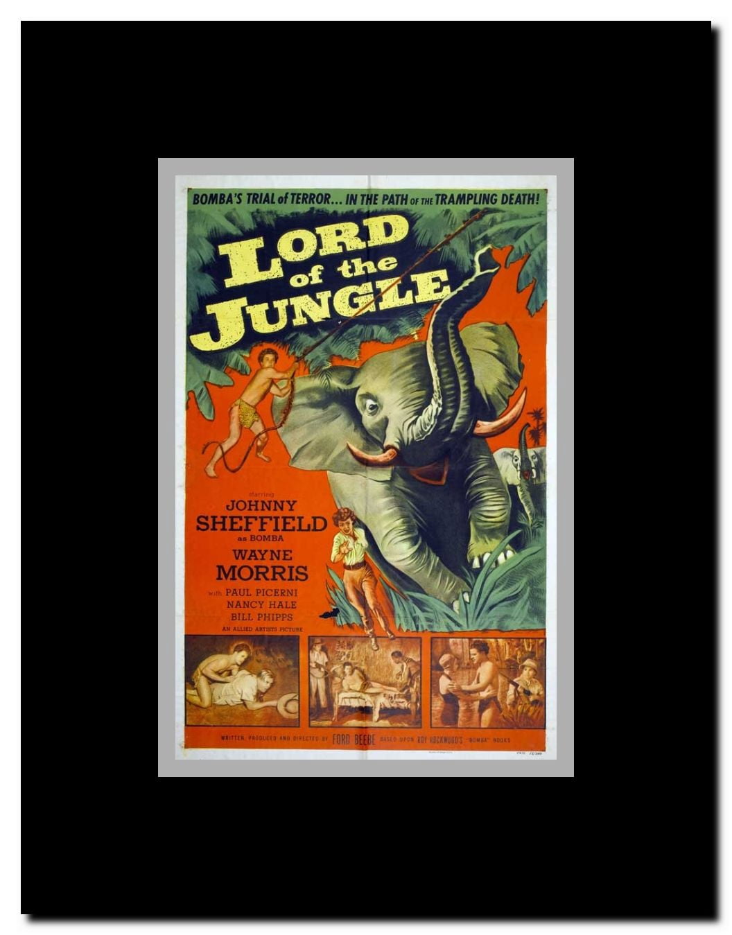 Lord of the Jungle Framed Movie Poster