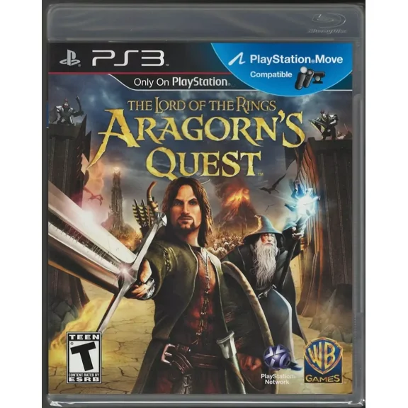 Lord of the Rings: Aragorn''s Quest PS3 (Brand New Factory Sealed ) Pl